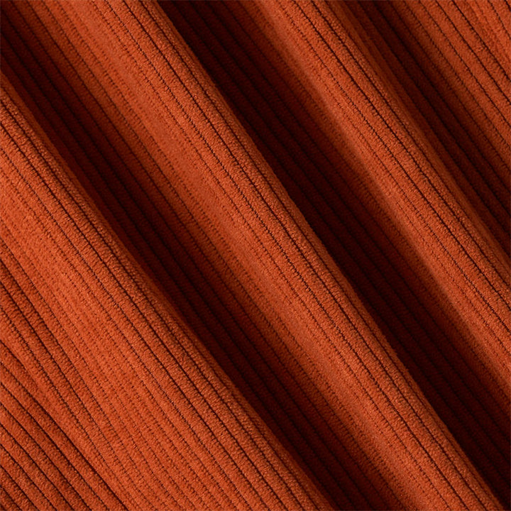 Spodnie damskie z prostymi nogawkami i kieszeniami, z materiału Buddha Stones, z kordu - image 28