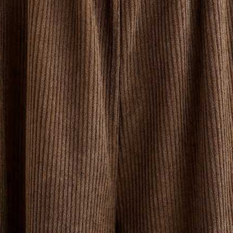 Damskie spodnie haremowe z materiału sztruksowego z kieszeniami i kieszeniami, zimowe, jednokolorowe, do kostek, z motywem Buddha Stones - image 12