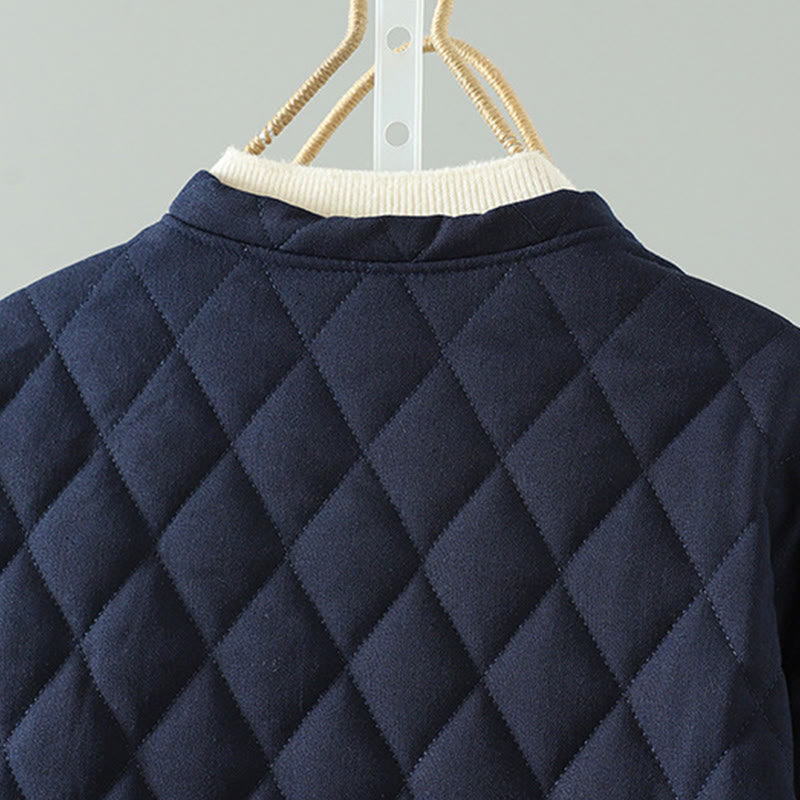 Kurtka damska z długim rękawem z grubej bawełny z kieszeniami i guzikami w stylu etnicznym "Buddha Stones" z żabą - image 9