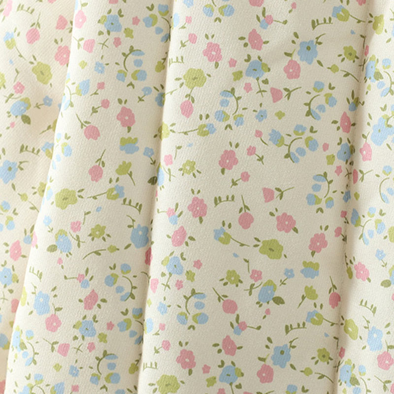 Kurtka damska z długim rękawem, gruba, bawełniana, z kieszeniami, z Buddha Stones i kwiatowym wzorem - image 7