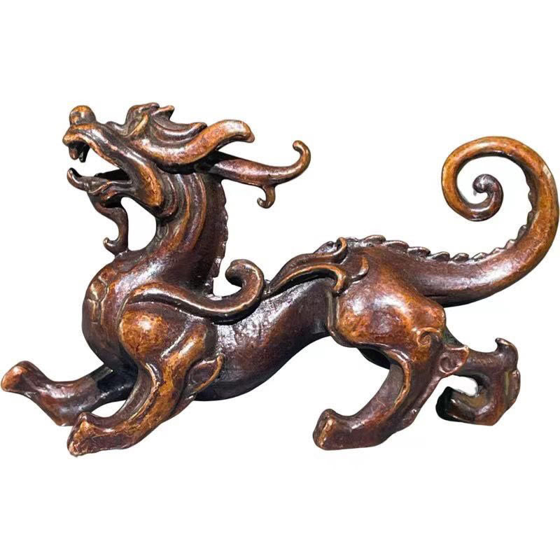 Buddha Stones FengShui Małe Stopy PiXiu Bogactwo Szczęście Dekoracja 9,2*2,4*5,2 cm - image 10