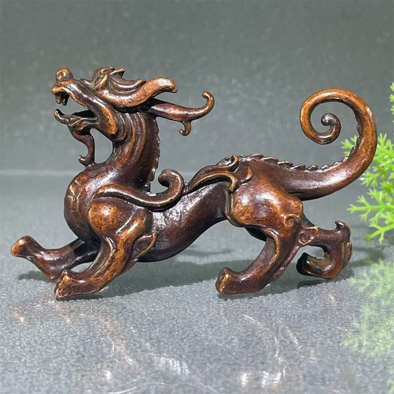 Buddha Stones FengShui Małe Stopy PiXiu Bogactwo Szczęście Dekoracja 9,2*2,4*5,2 cm - image 9