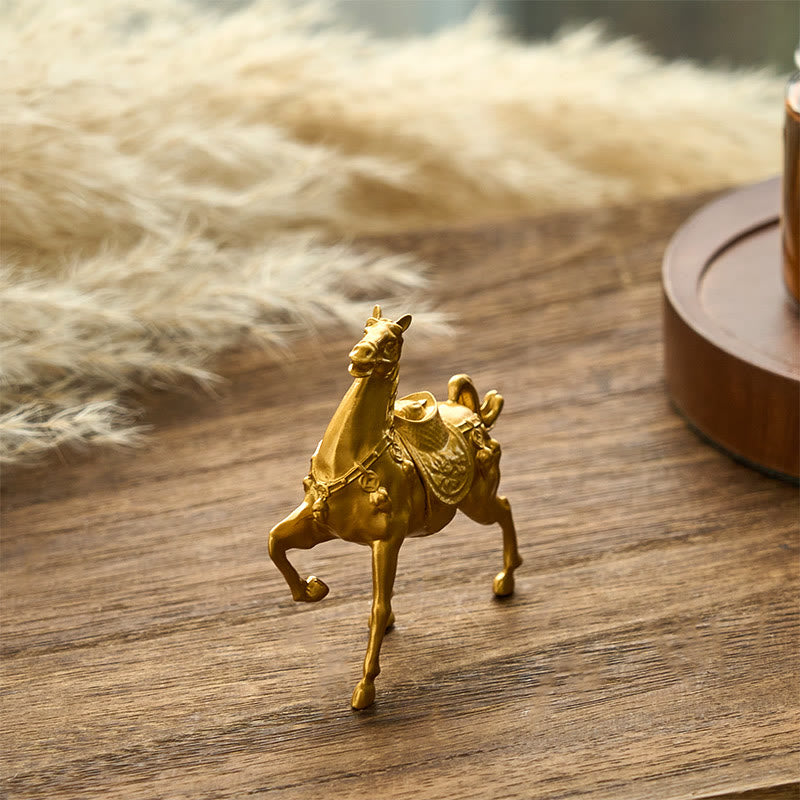 Buddha Stones Rok Konia Sztabka Sukces Stop Dekoracja Domu - image 2