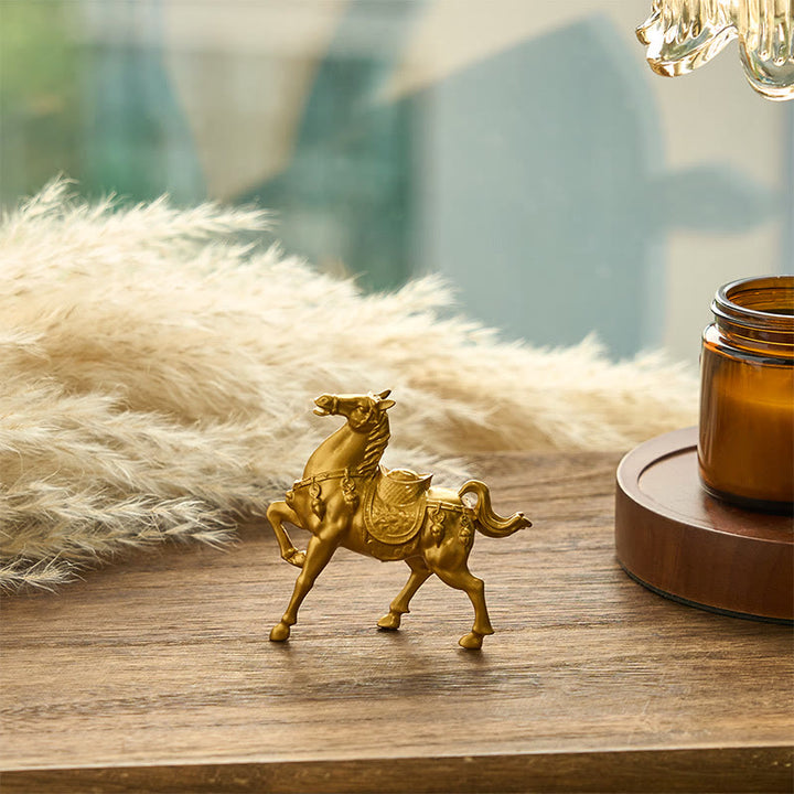 Buddha Stones Rok Konia Sztabka Sukces Stop Dekoracja Domu - image 3