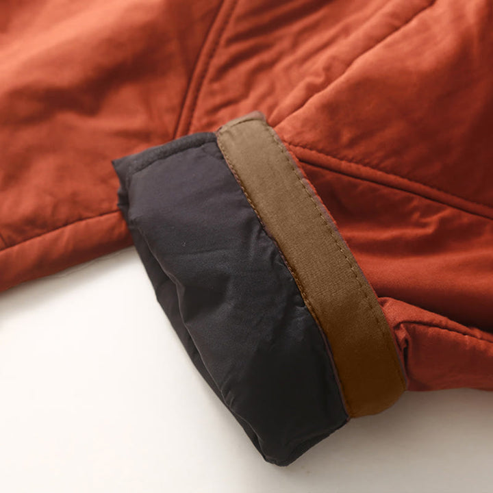 Damskie zimowe spodnie haremowe z kolekcji "Buddha Stones" z elastyczną talią i kieszeniami - image 12