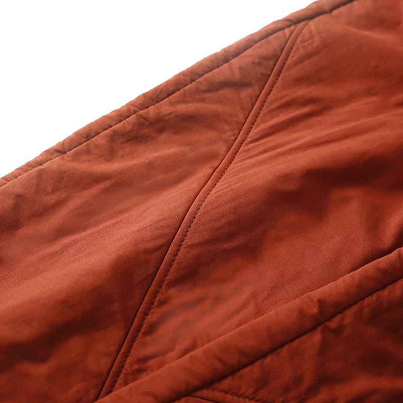 Damskie zimowe spodnie haremowe z kolekcji "Buddha Stones" z elastyczną talią i kieszeniami - image 10