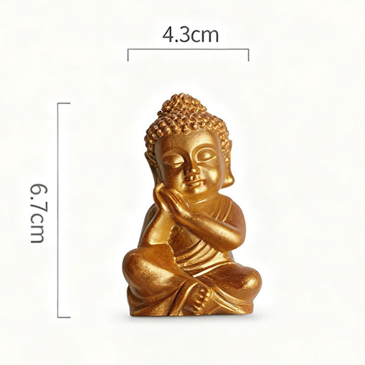 Buddha Stones, posąg Buddy Tathagaty, magnes na lodówkę, dekoracja domu - Format A3 4,3*6,7*3 cm (z magnetycznym tyłem) - image 6