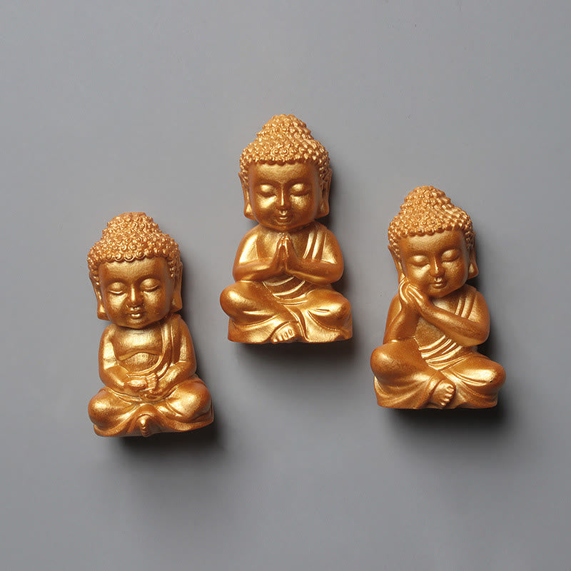 Buddha Stones, posąg Buddy Tathagaty, magnes na lodówkę, dekoracja domu - image 0