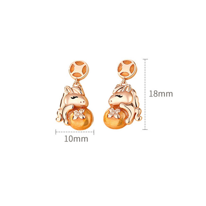 Naszyjnik z Buddha Stones ze srebra próby 925, Rok Konia, projekt monety, błogosławieństwo - image 8