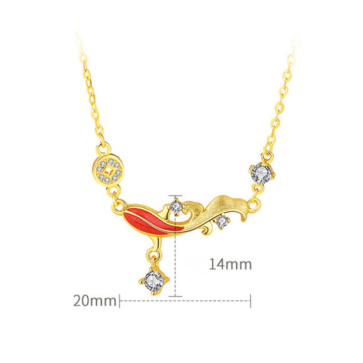 Bransoletka z czerwonego sznurka z motywem ryby Koi, wykonana ze srebra próby 925 z Buddha Stones i błogosławieństwem - image 9