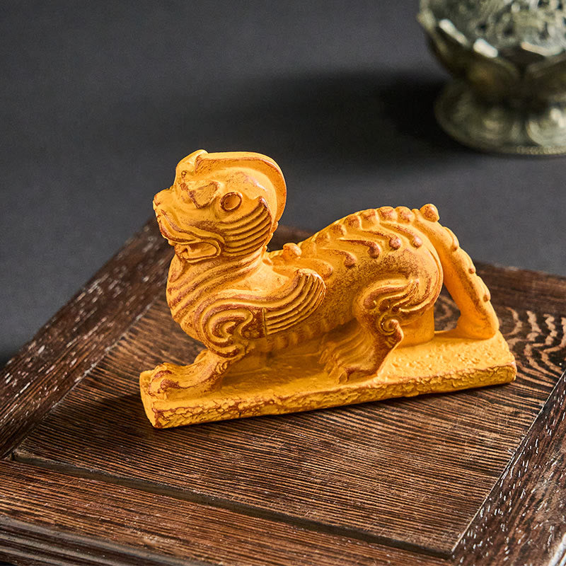 Buddha Stones FU Psy Bliźniaki Budda Kwadratowy Ding Design Magnes na Lodówkę Dekoracja Domu - image 4