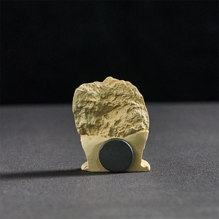 Buddha Stones FU Psy Bliźniaki Budda Kwadratowy Ding Design Magnes na Lodówkę Dekoracja Domu - image 14