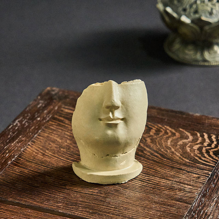 Buddha Stones FU Psy Bliźniaki Budda Kwadratowy Ding Design Magnes na Lodówkę Dekoracja Domu - image 15