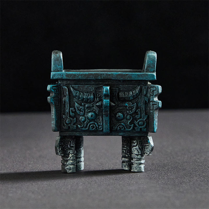 Buddha Stones FU Psy Bliźniaki Budda Kwadratowy Ding Design Magnes na Lodówkę Dekoracja Domu - Kwadratowy Ding 6*5*2,5 cm (z magnesem z tyłu) - image 17