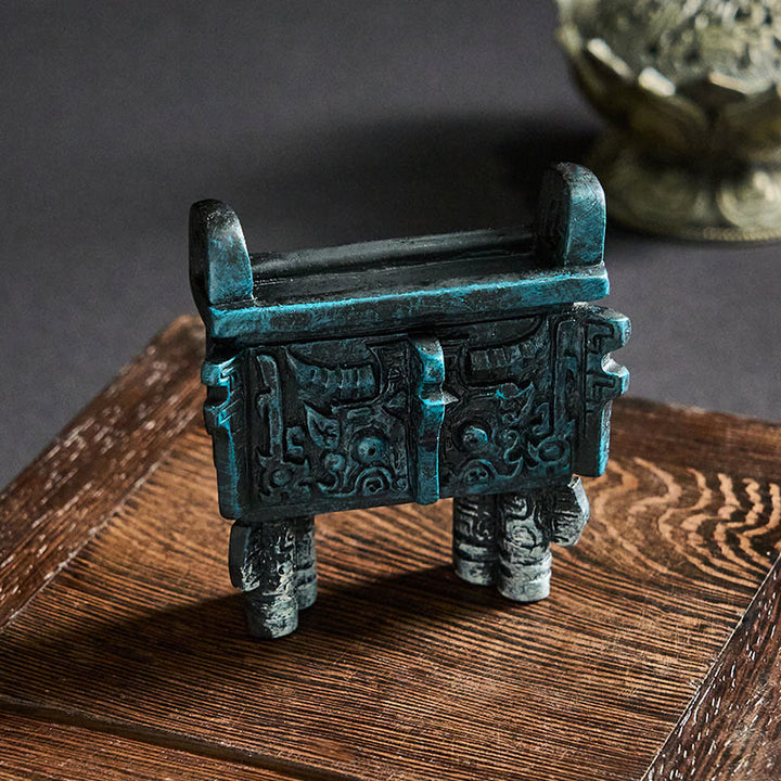 Buddha Stones FU Psy Bliźniaki Budda Kwadratowy Ding Design Magnes na Lodówkę Dekoracja Domu - image 21