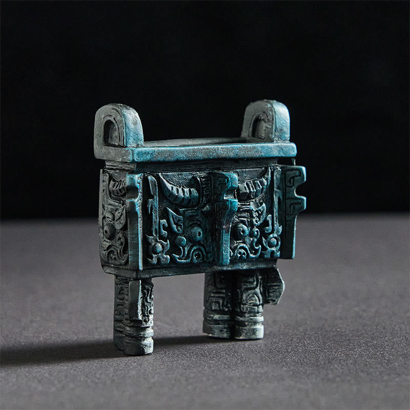 Buddha Stones FU Psy Bliźniaki Budda Kwadratowy Ding Design Magnes na Lodówkę Dekoracja Domu - image 19