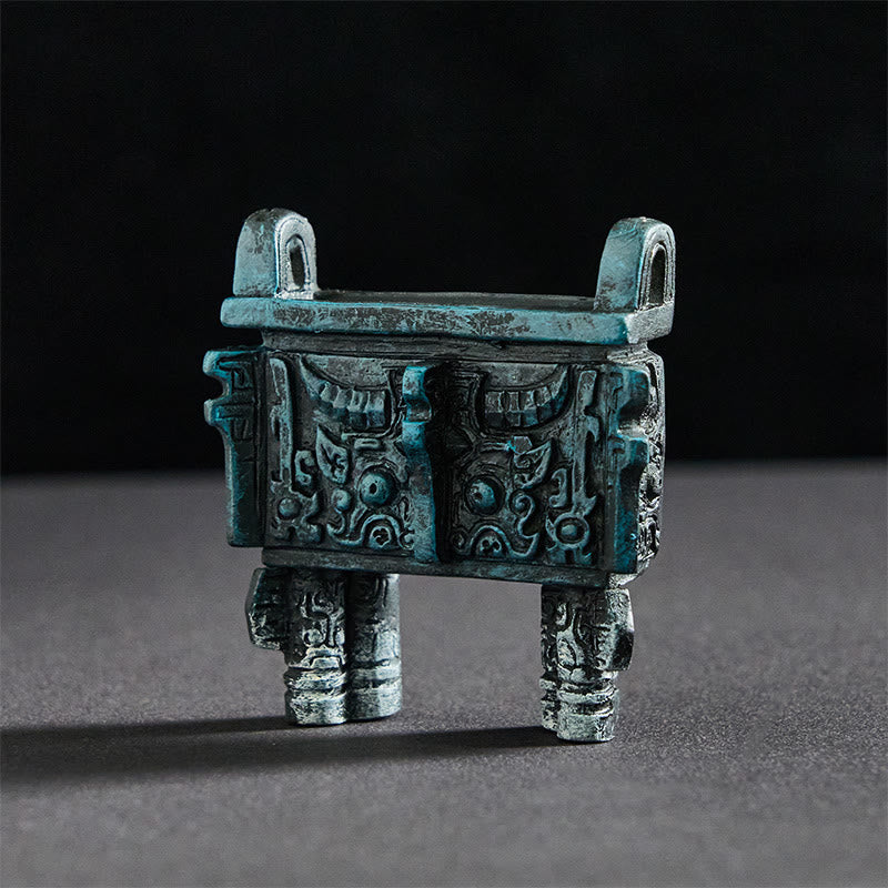 Buddha Stones FU Psy Bliźniaki Budda Kwadratowy Ding Design Magnes na Lodówkę Dekoracja Domu - image 18