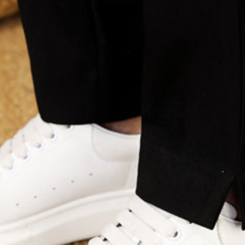 Buddha Stones, 2-częściowy zestaw Tang Suit, męska koszula z długim rękawem i guzikami w kształcie żaby, fale, spodnie, odzież - image 22