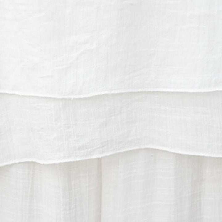 Buddha Stones, 2 sztuki, biała koszula z długim rękawem i dekoltem w serek, szerokie spodnie do medytacji dla kobiet - image 13