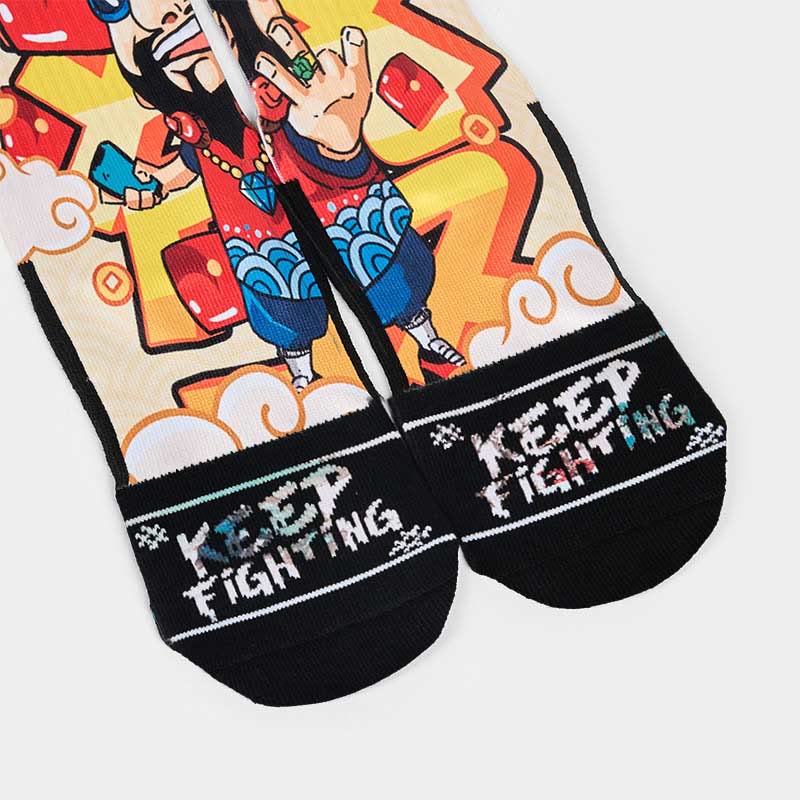 Buddha Stones, swobodny Bóg Bogactwa, czerwone koperty, sztabki, mikro skarpetki, męskie i damskie, unisex - image 8