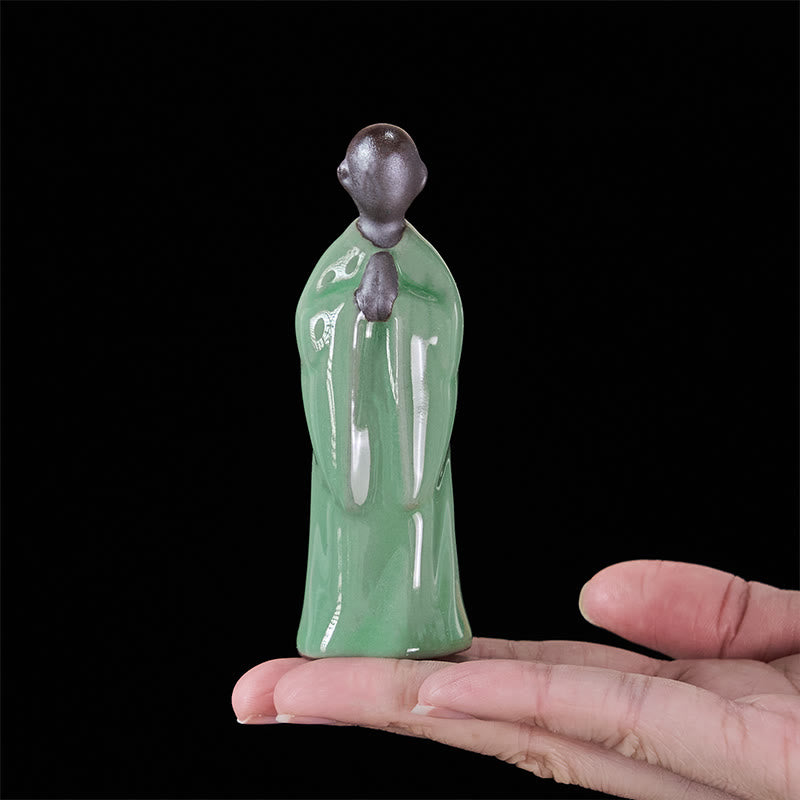 Buddha Stones, Medytacja, Mnich, Ceramiczna Figurka, Spokój, Dekoracja Domu - image 38