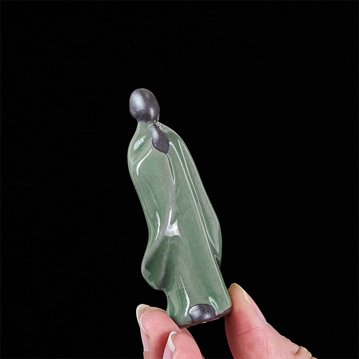 Buddha Stones, Medytacja, Mnich, Ceramiczna Figurka, Spokój, Dekoracja Domu - image 47