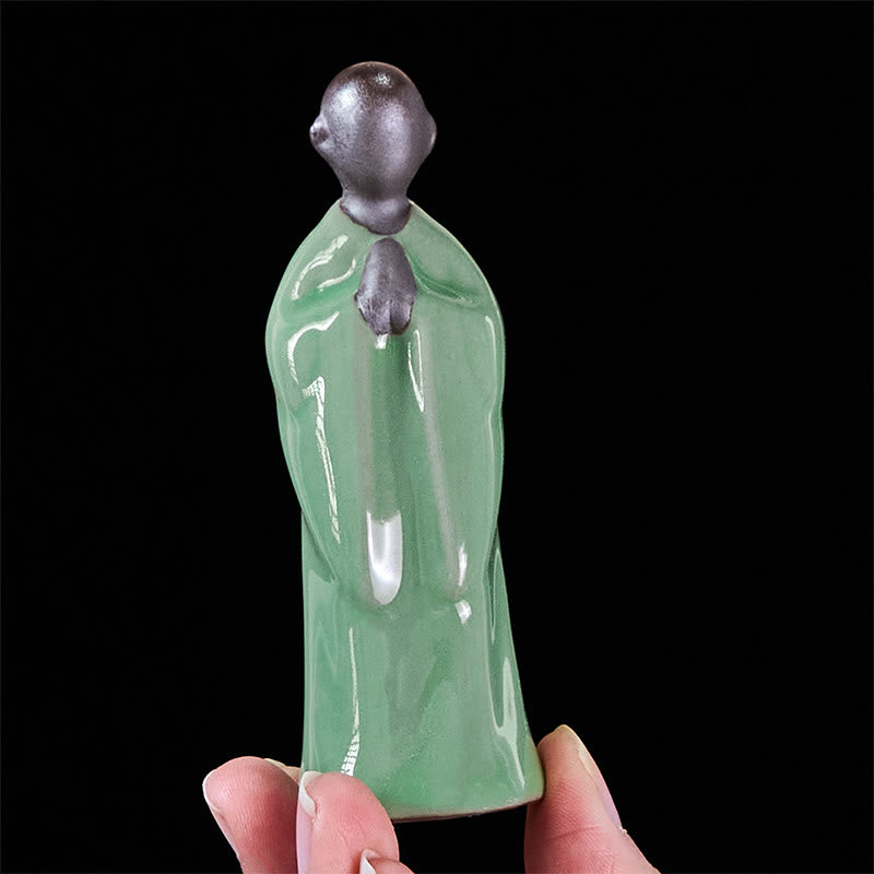 Buddha Stones, Medytacja, Mnich, Ceramiczna Figurka, Spokój, Dekoracja Domu - image 39