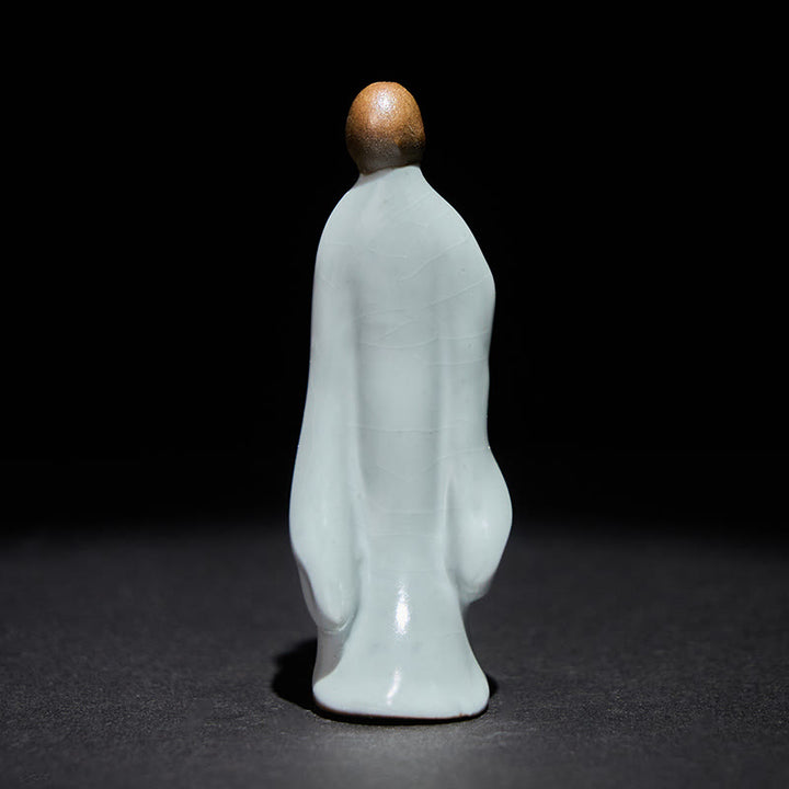 Buddha Stones, Medytacja, Mnich, Ceramiczna Figurka, Spokój, Dekoracja Domu - image 18