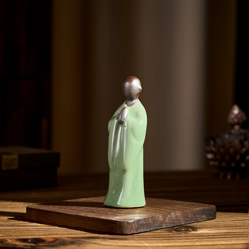 Buddha Stones, Medytacja, Mnich, Ceramiczna Figurka, Spokój, Dekoracja Domu - image 37
