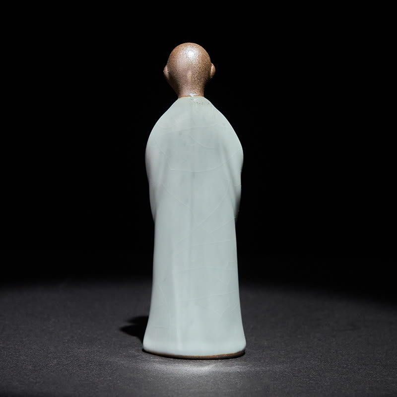 Buddha Stones, Medytacja, Mnich, Ceramiczna Figurka, Spokój, Dekoracja Domu - image 10