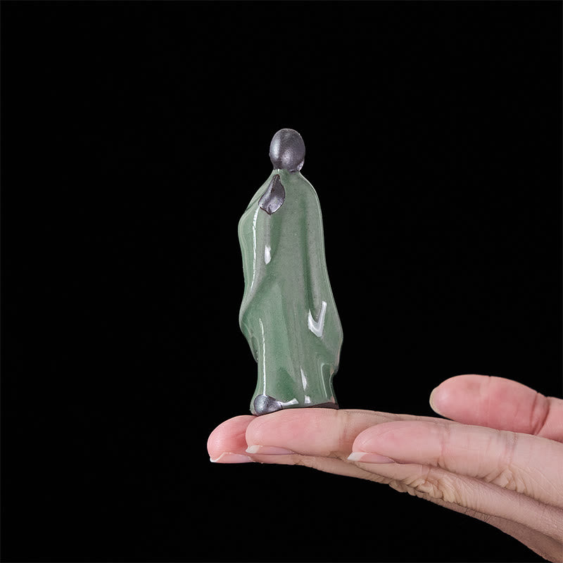 Buddha Stones, Medytacja, Mnich, Ceramiczna Figurka, Spokój, Dekoracja Domu - image 46
