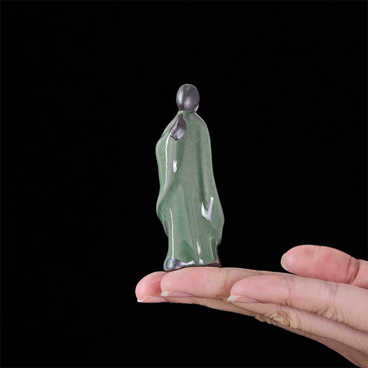 Buddha Stones, Medytacja, Mnich, Ceramiczna Figurka, Spokój, Dekoracja Domu - image 46