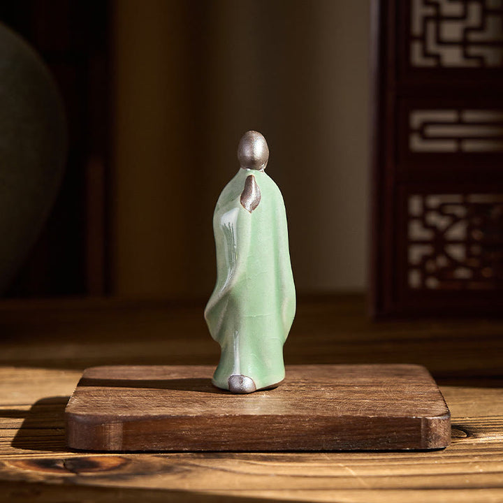 Buddha Stones, Medytacja, Mnich, Ceramiczna Figurka, Spokój, Dekoracja Domu - image 44