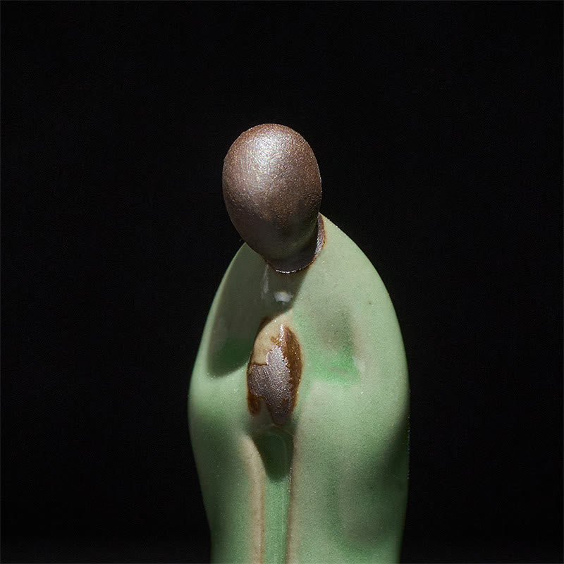 Buddha Stones, Medytacja, Mnich, Ceramiczna Figurka, Spokój, Dekoracja Domu - image 32