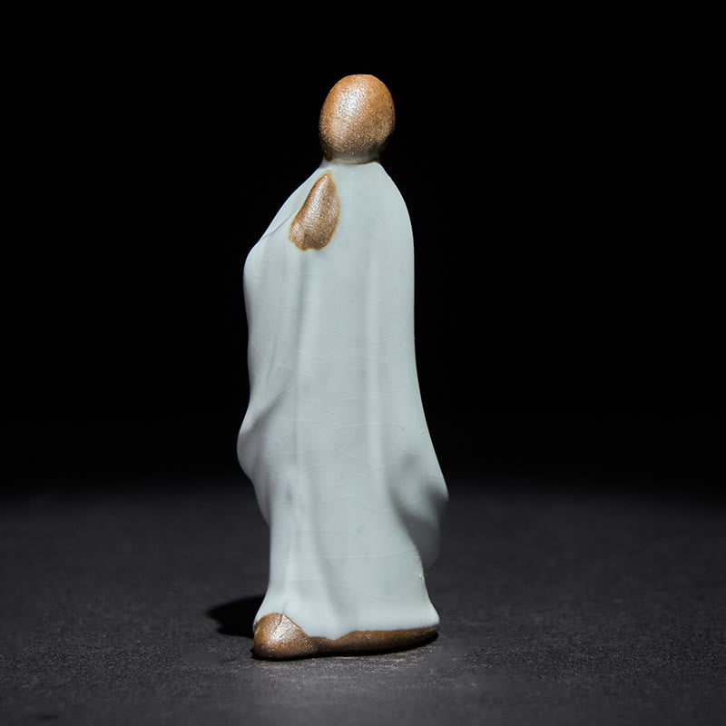 Buddha Stones, Medytacja, Mnich, Ceramiczna Figurka, Spokój, Dekoracja Domu - image 19