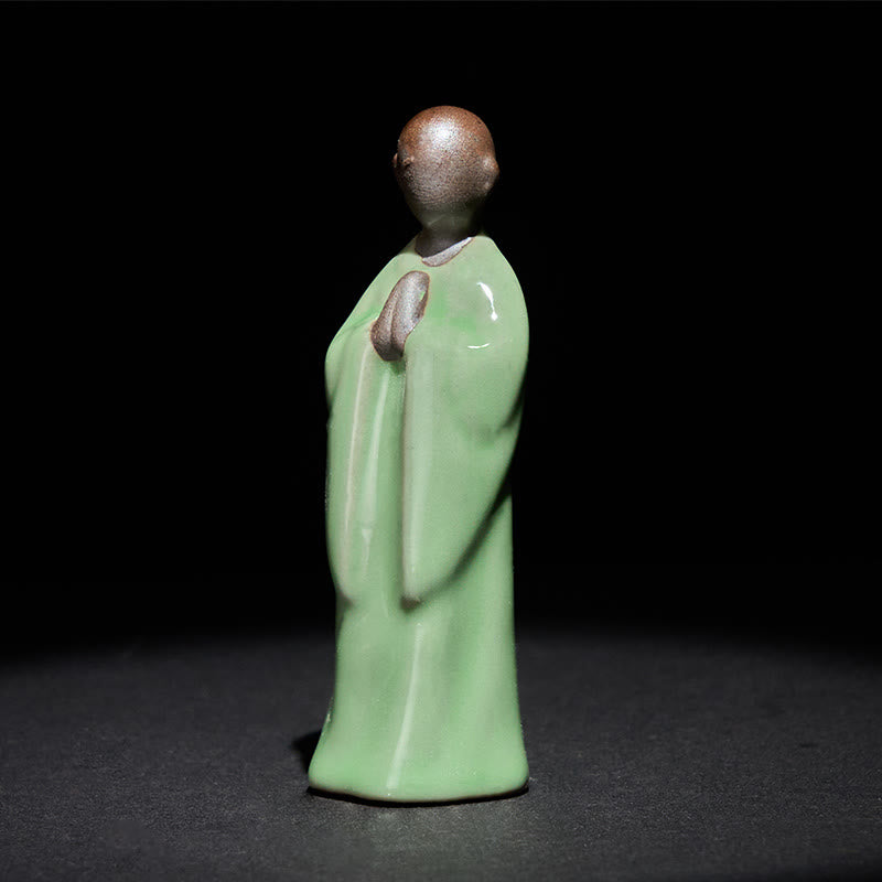 Buddha Stones, Medytacja, Mnich, Ceramiczna Figurka, Spokój, Dekoracja Domu - image 34