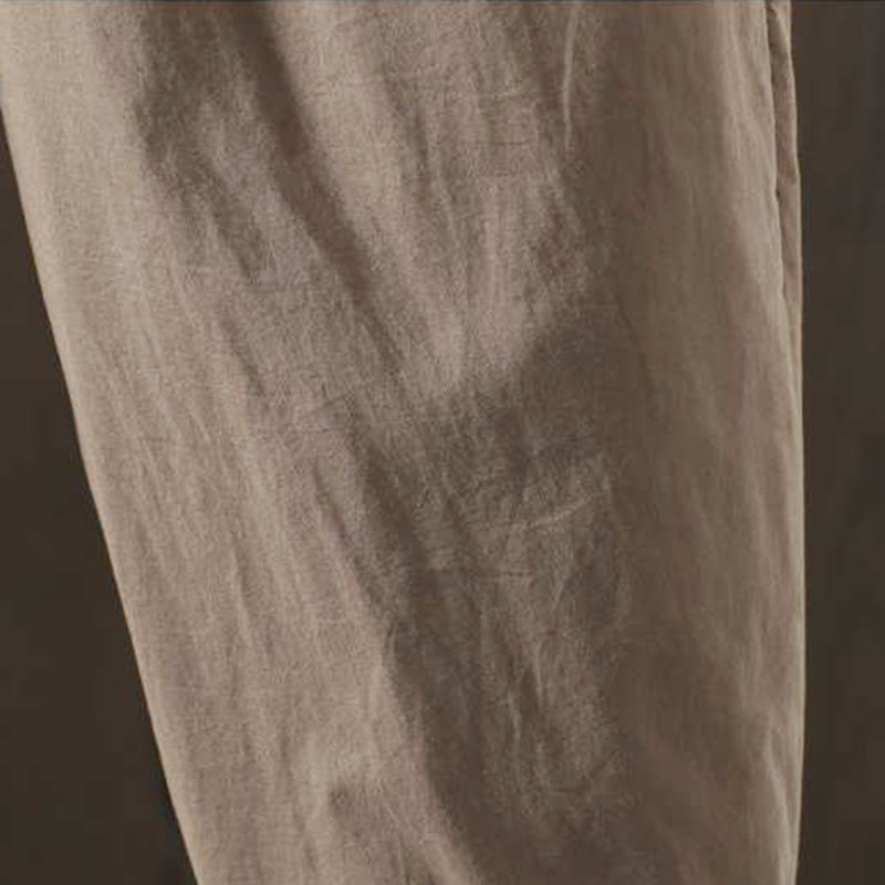 Damskie zimowe spodnie haremki z polaru ze ściągaczem i kieszeniami, z kolekcji Buddha Stones - image 7