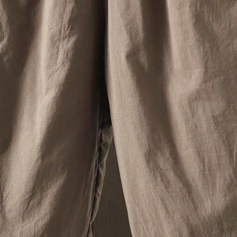 Damskie zimowe spodnie haremki z polaru ze ściągaczem i kieszeniami, z kolekcji Buddha Stones - image 8