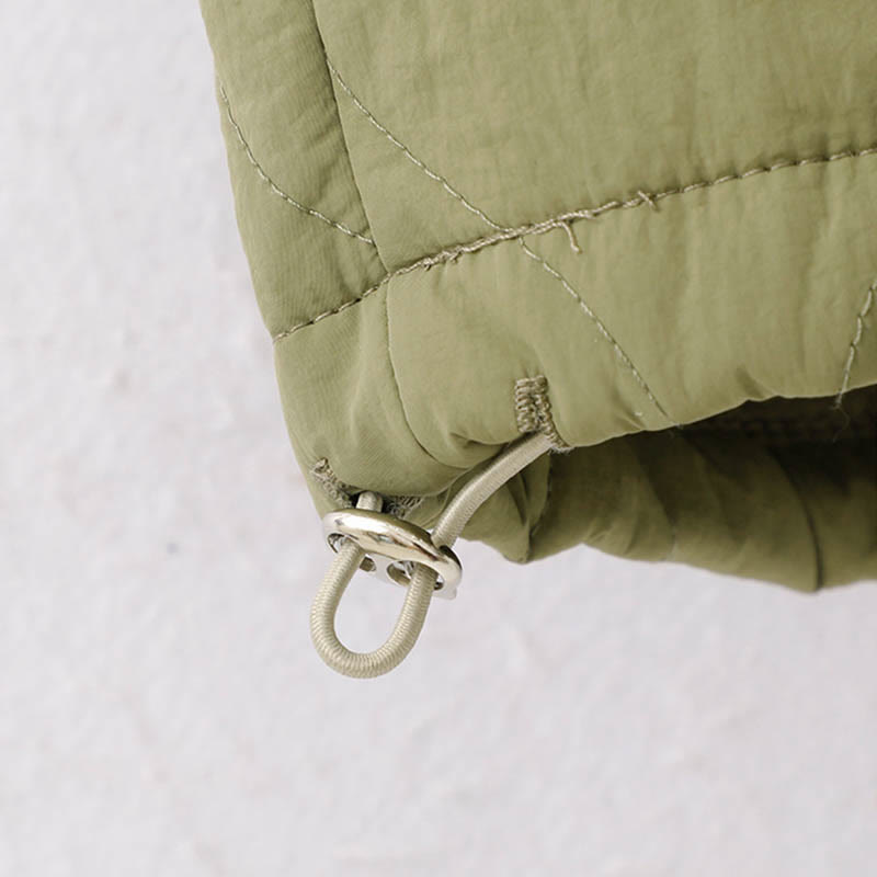 Damskie spodnie z kieszeniami i ściągaczem z kolekcji Buddha Stones z prostymi, elastycznymi mankietami i sznurkiem termicznym - image 20