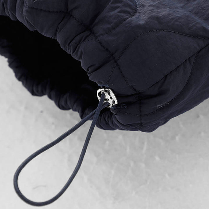 Damskie spodnie z kieszeniami i ściągaczem z kolekcji Buddha Stones z prostymi, elastycznymi mankietami i sznurkiem termicznym - image 8