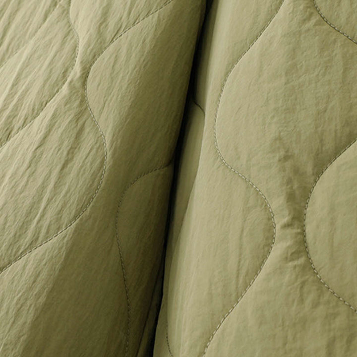 Damskie spodnie z kieszeniami i ściągaczem z kolekcji Buddha Stones z prostymi, elastycznymi mankietami i sznurkiem termicznym - image 17