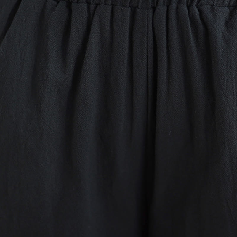 Buddha Stones, 2 sztuki, koszula z dekoltem w serek, długie rękawy, szerokie nogawki, zestaw do medytacji zen dla kobiet - image 20