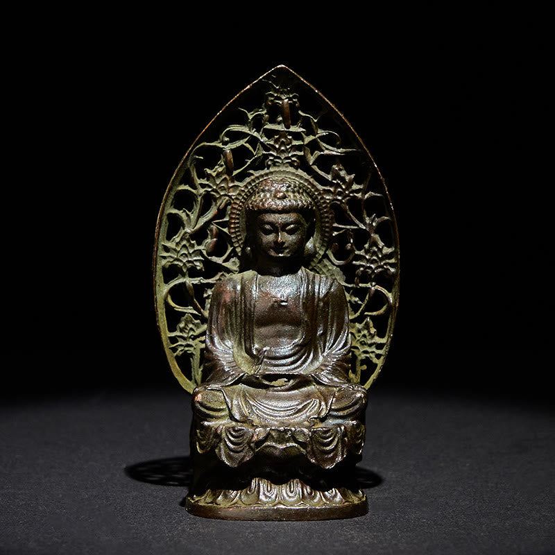 Buddha Stones Tathagata Budda Stop Statuetka Zen Dekoracja Domu 9*4,5 cm - Budda 9*4,5 cm - image 0
