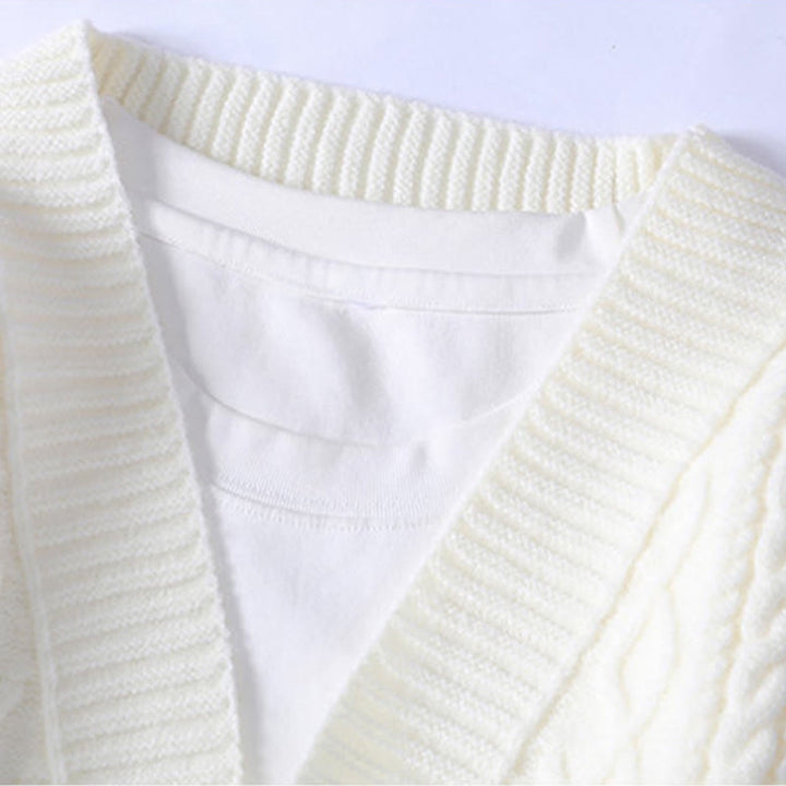 Sweter męski z długim rękawem i kieszeniami w stylu etnicznym z Buddha Stones - image 2