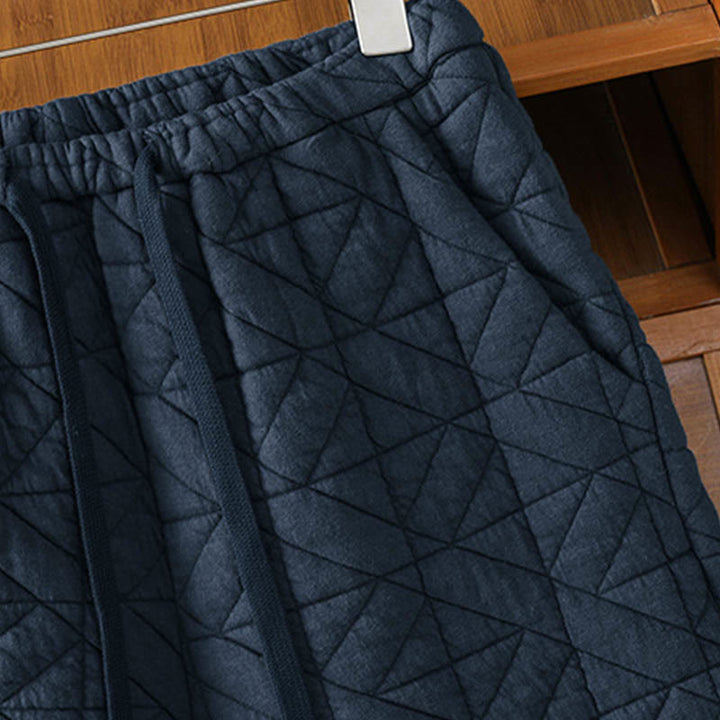 Damskie spodnie termiczne z szerokimi nogawkami i kieszeniami, w jednolitym kolorze, z kolekcji Buddha Stones - image 16