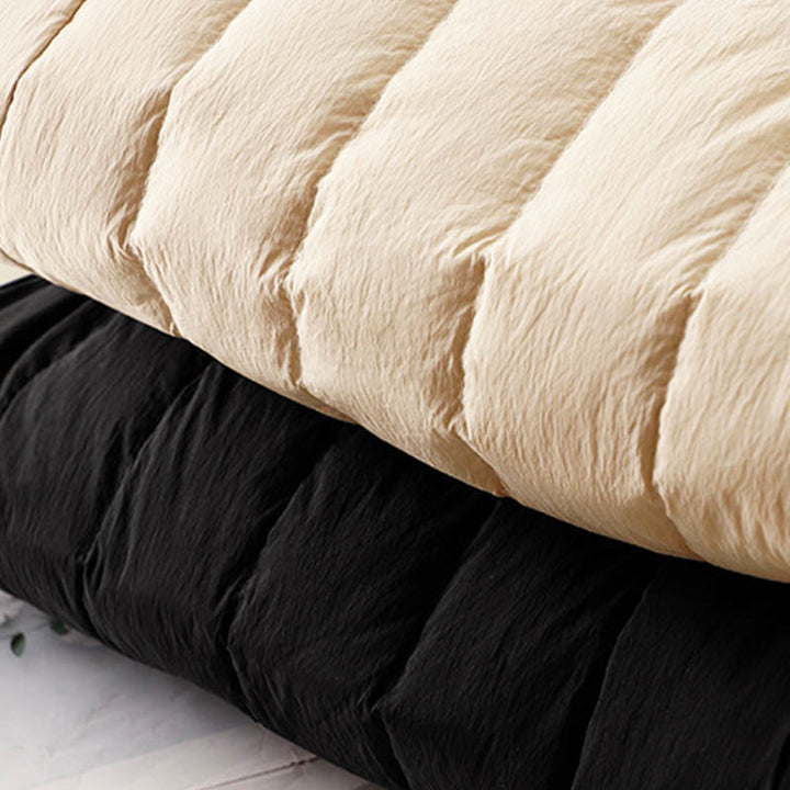 Damskie zimowe spodnie termiczne z bawełny z kieszeniami i patchworkiem Buddha Stones - image 15