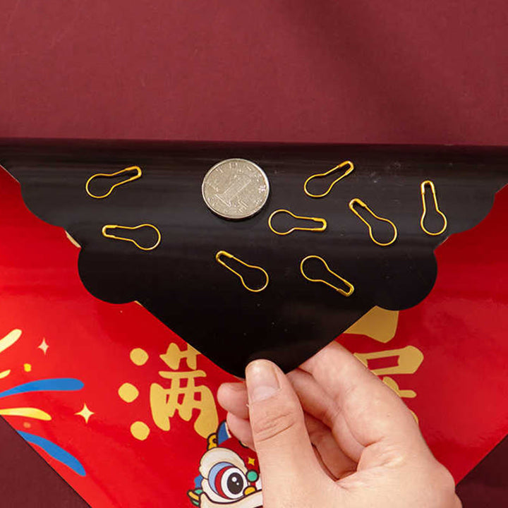 Buddha Stones Rok Konia Magnetyczne Święto Wiosny Wiosenne Kółka z Chwostem  - image 5