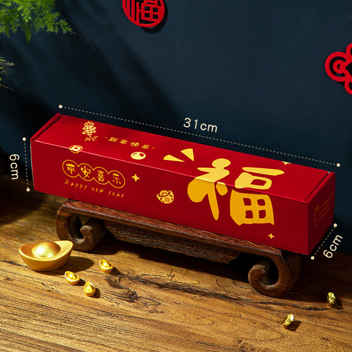 Buddha Stones Rok Konia Magnetyczny Festiwal Wiosny Wzór Chwostów Błogosławieństwa Wiosenne Pary  - image 7