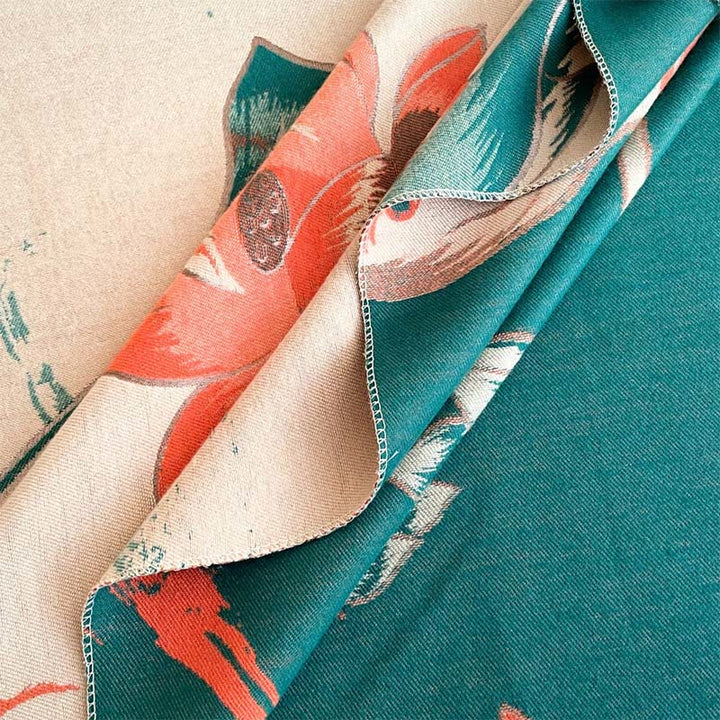 Buddha Stones, jesienne, lotos, ryba koi, ważka, przytulny szalik - image 7