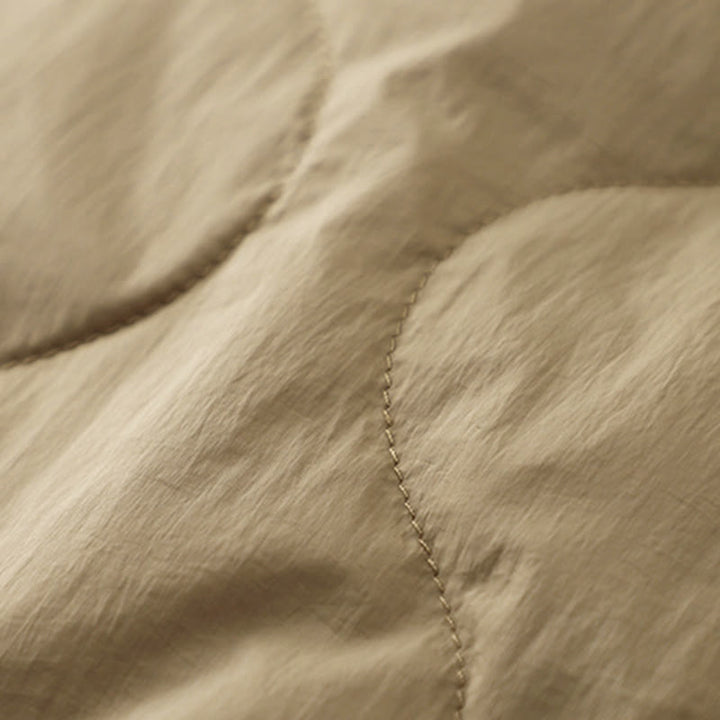 Buddha Stones Zimowe Zakrzywione Linie Ciepłe Damskie Spodnie Do Kostki Z Kieszeniami - image 6